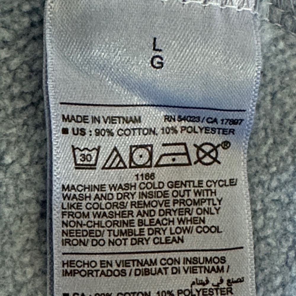 Old Navy Periwinkle Blue Pullover Sweatshirt - Picture 8 of 8